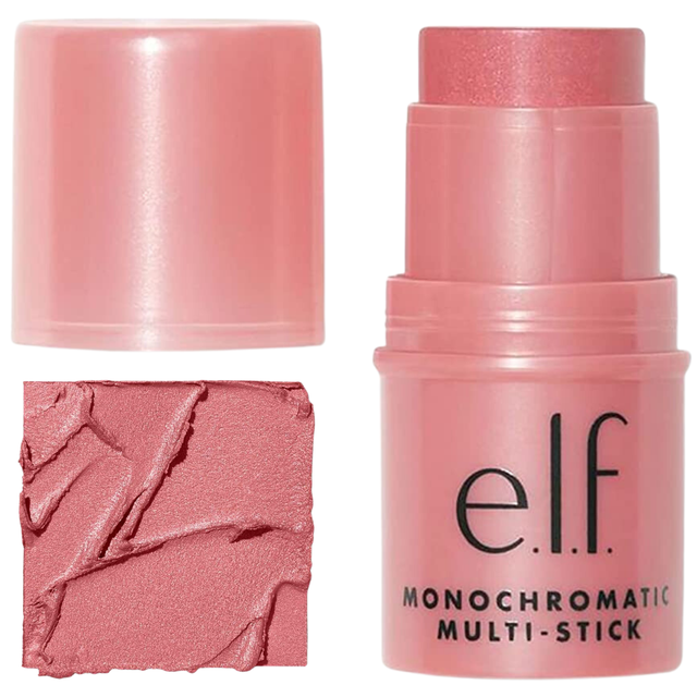 e.l.f. Monochromatic Multi Stick Eyes Lips Cheeks Dazzling Peony
