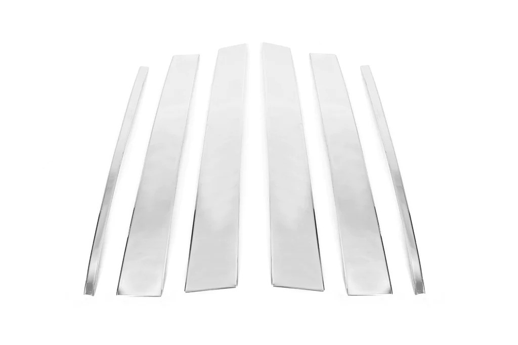 Молдинг дверних стійок Volkswagen Touran 2003-2010 (10 шт) (6442325), (Фольксваген Тігуан)