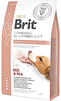 Сухой корм для собак при заболеваниях почек Brit GF Veterinary Diet Dog Renal 2 кг