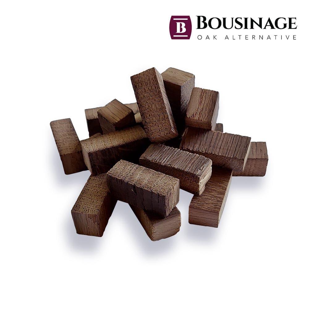 Кубики дубові Bousinage. Франція. Прожарювання медіум (середнє). 50 грам., фото 1
