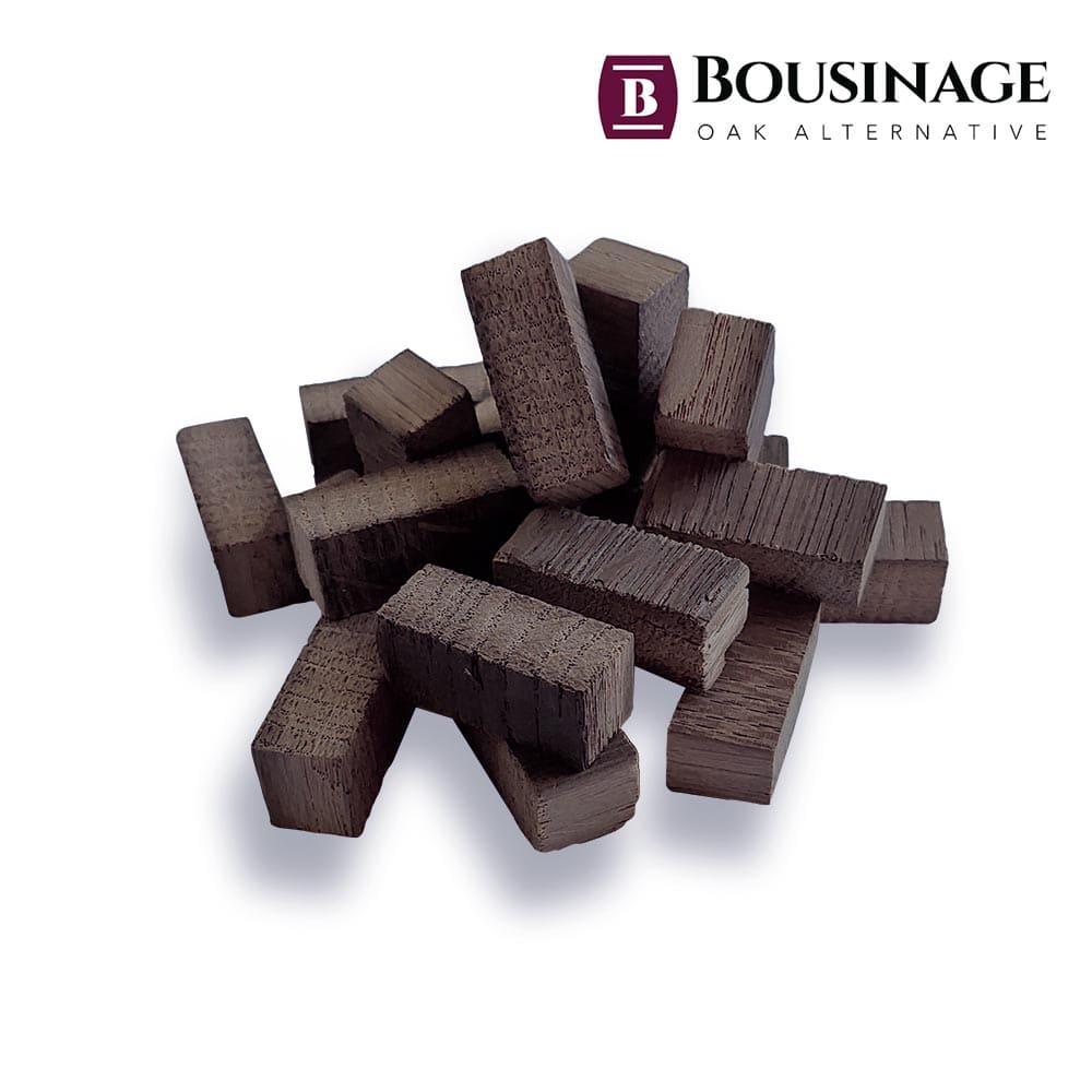 Кубики дубові Bousinage. Франція. Прожарювання медіум + ( середнє + ). 50 грам., фото 1