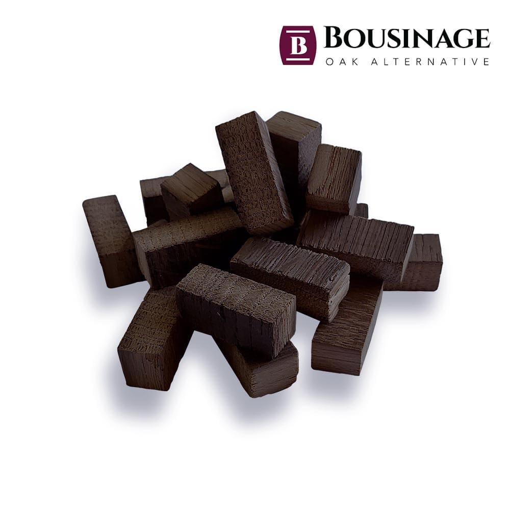 Кубики дубові Bousinage. Франція. Прожарювання міцне. 50 грам., фото 1