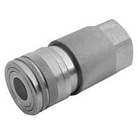 Муфта 1/8" F A4 1/8 BSP плоская ISO 16028 (брс мама 11,6мм) Stucchi