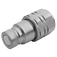 Штекер 19,7мм 3/8" M A9 3/8 BSP (F FIRG 38) плоский ISO 16028 FFH (брс папа)