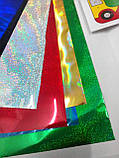 Аплікація кольоровою фольгою Foil Art Тигреня (FAR-01-09), фото 9