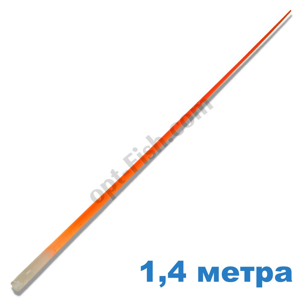 Хлист (перше коліно) суцільний 1,4м жовтогарячий *, фото 1