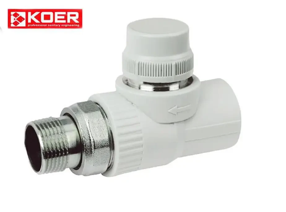 КРАН ТЕРМОСТАТИЧНИЙ ПРЯМИЙ PPR KOER 25х3/4