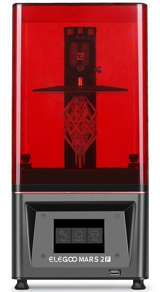 ELEGOO Mars 2 Pro Mono LCD MSLA 3D принтер, фото 1