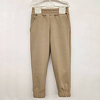 Спортивные штаны для девочки 56 (98см-104см), Бежевый