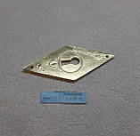 Меблева ключовина на шафу золото GAMET, фото 5