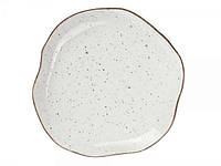 Тарелка мелкая Lubiana Stone age decor 28 см бежевая 4638-6833