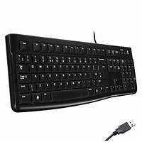 Клавиатура Logitech K120 (920-002643) Black, USB, стандартная, украинская раскладка (код 612080)