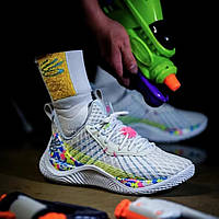 Eur39-46 Under Armour Curry 10 Splash Party Карі чоловічі кросівки баскетбольні