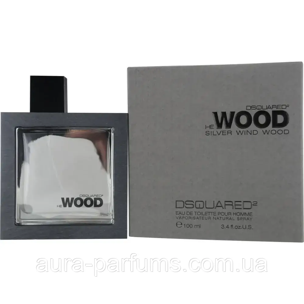 Чоловічі парфуми Dsquared2 Silver Wind He Wood 2011 Туалетна вода 100 ml/мл