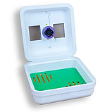 Інкубатор Рябушка Smart turbo 70 цифровий з ручним переворотом та вентилятором, фото 7