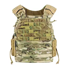 Плитоноска з системою швидкого скидання ТМ Балістика М3 Pro Lite Multicam Mil-Spec