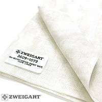 Льняные счетные ткани Zweigart Vintage Belfast Linen 32 ct.(126кл.)140 см,мрамор песчаный