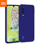 Противоударный чехол для Xiaomi Mi 9 Lite / Mi CC9 dark blue Spigen анти отпечатки пальцев