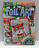 Аплікація кольоровою фольгою Foil Art Тигреня (FAR-01-09), фото 4