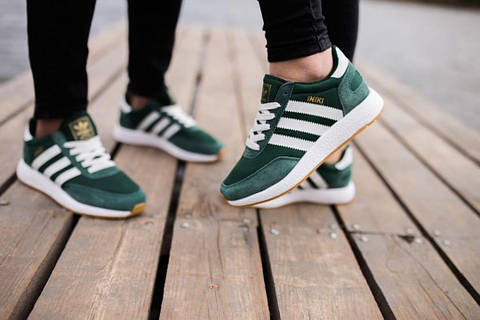Adidas green iniki clearance