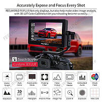 Монітор для камери FEELWORLD F6 PLUS V2, 6 дюймів, IPS FHD 1920x1080+акумулятор+зарядне та кейс, фото 4