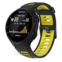 Cменный ремешок для часов Garmin Forerunner 220 / 230 / 235 / 620 / 630 / 735 Желтый