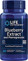 Life Extension Blueberry Extract and Pomegran / Черника и гранат антиоксиданты 60 капсул