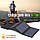 Портативна сонячна панель ALLPOWERS (AP-SP-014-BLA) 5V15W для зарядки телефону з акумулятором 10000mAh, фото 4