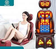 Масажна накидка, масажер для спини. Роліковий масаж, вібрація, прогрівання. Преміум якість!