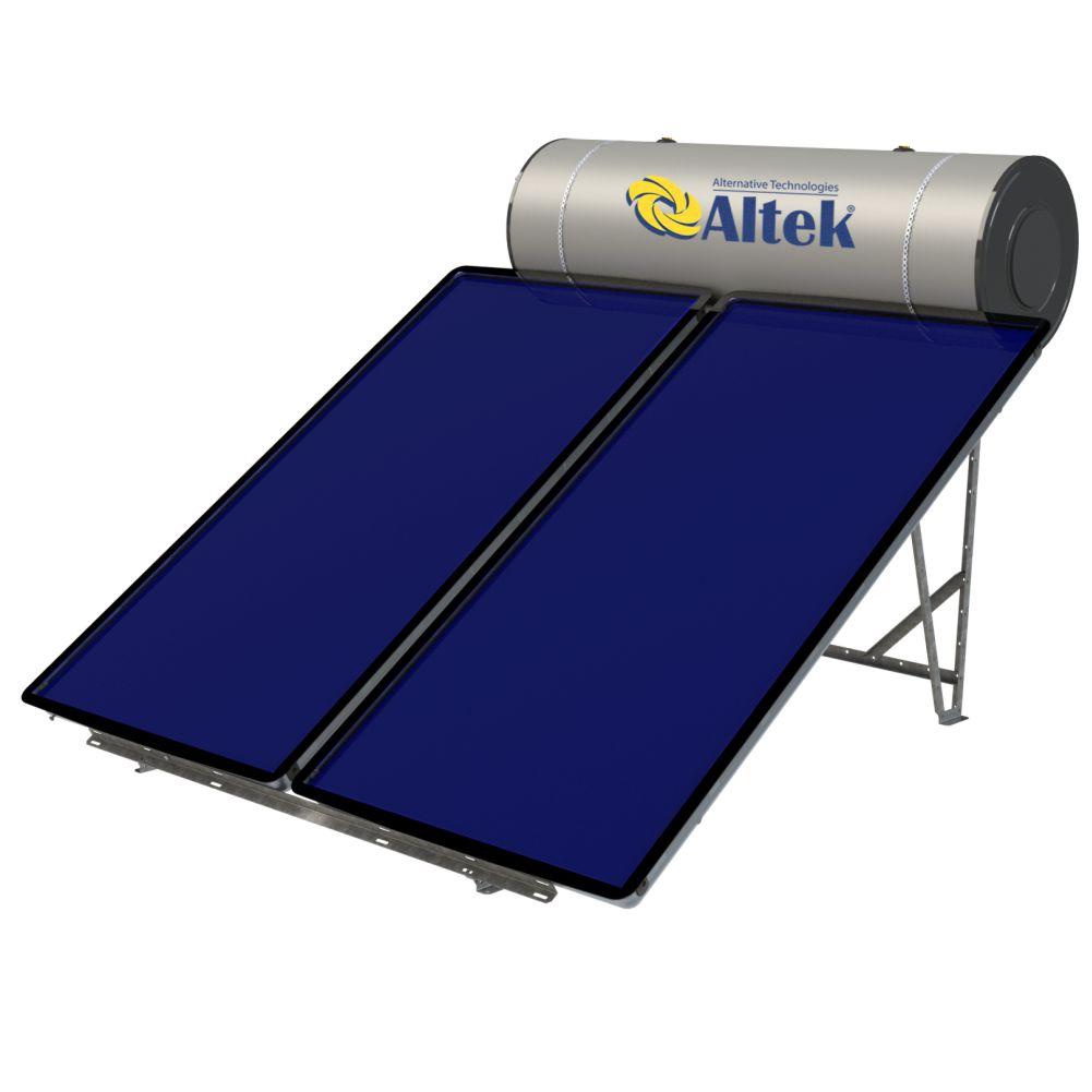Система сонячного нагрівання води з плоскими колекторами ALTEK LIGERO 300