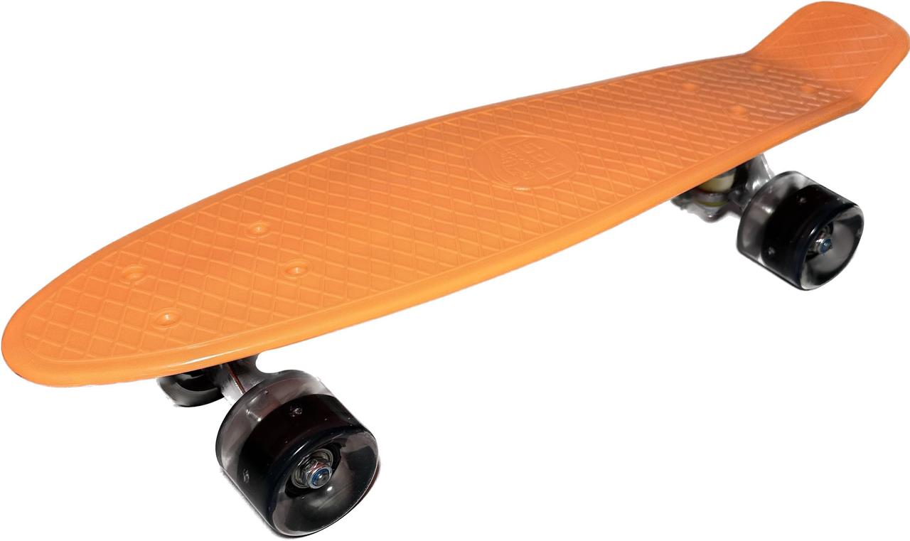 Скейт-піні борд — Penny board (світні колеса) арт. 76761/2325