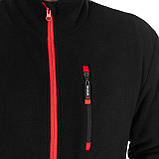Куртка флісова, тканина поліестр, щільність 280 G, з кишенею на грудях і двома бічними, розмір XXL INTERTOOL, фото 4