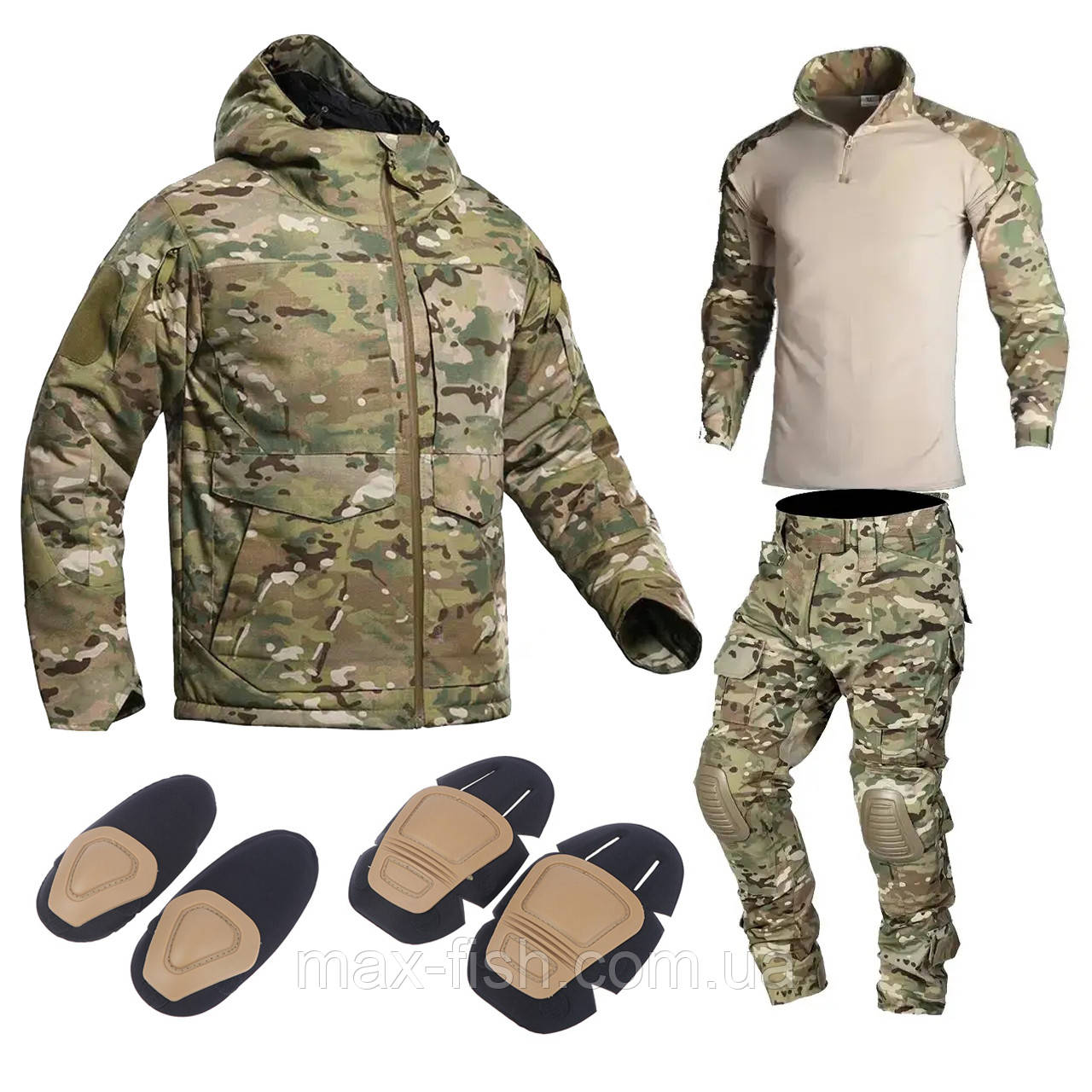 Костюм 3в1 Dragon G2 Multicam розмір М куртка та штани та убакс мультикам