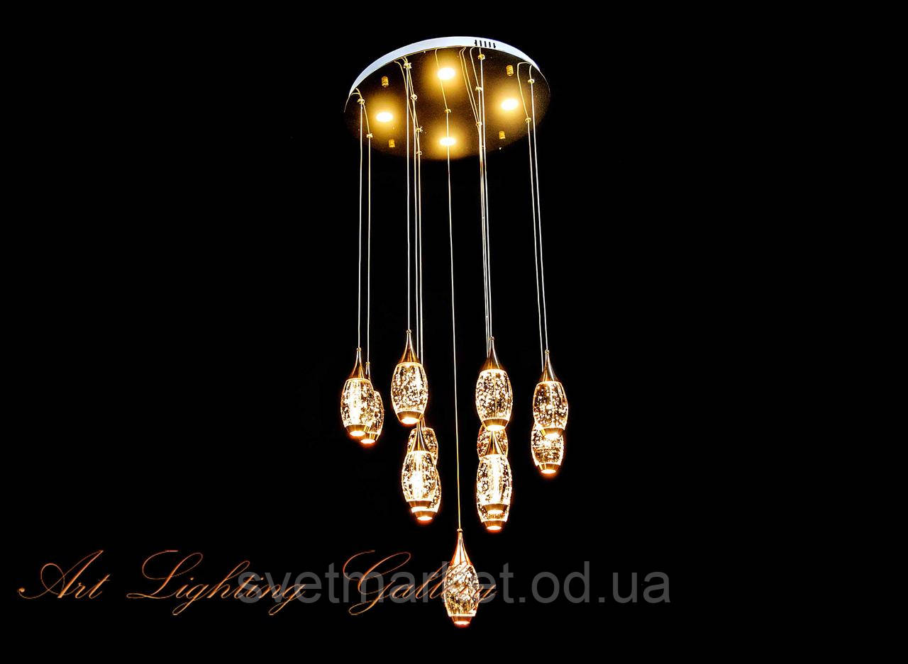 Каскадна світлодіодна люстра 2020/13, фото 1