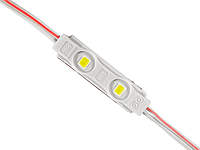 Светодиодный модуль SMD2835 2 LED mini 12В 0.3Вт IP54 холодный белый