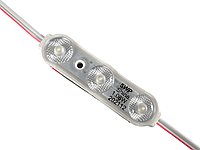 Светодиодный модуль Shine SMD2835 3 LED 12В 1.08Вт IP67 холодный белый