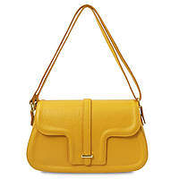 Кожаная женская сумка на плечо Tuscany TL Bag TL142209 (Желтый)