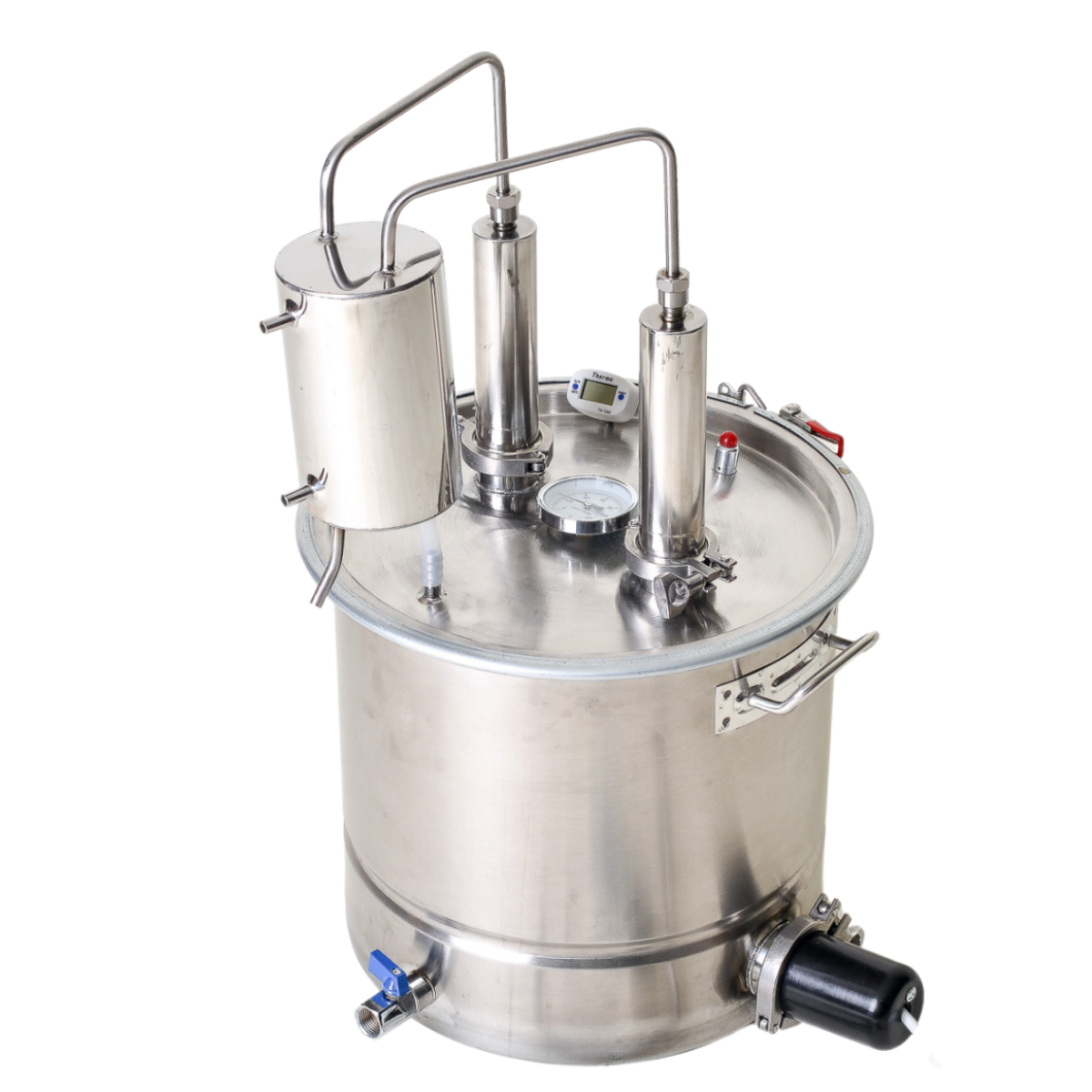 Електричний дистилятор економний домашній "Чумак" для подвійної перегонки від Samogray, ТЕН 3 кВт, фото 1