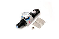 Фільтр-регулятор з індикатором тиску для пневмосистем "Profi" 3/8" (пропускна здатність:1300