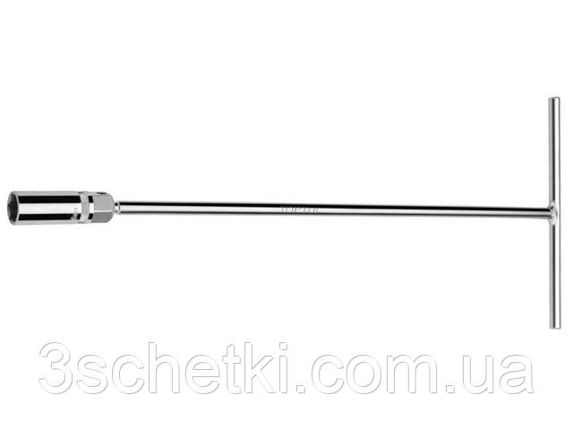 Купить Ключ свечной Т-образный с карданом 16мм 1/2''(500ммL), цена 467 ...