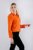 Жакет жіночий укорочений твідовий оражевий 040423 (2000000097909), фото 5