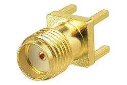 Роз'єм для FPV і радіообладнання (SMA F прямий на плату) amc