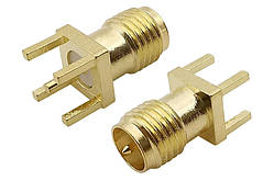 Роз'єм для FPV і радіообладнання (RP-SMA F прямий на плату) amc