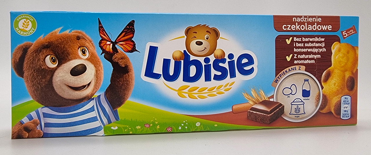 Бісквіт Lubisie (Барні) з шоколадною начинкою 150г