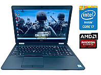 Игровой ноутбук Dell Latitude E5570/15.6"/Core i7 4 ядра 2.7GHz/8GB DDR4/512GB SSD/Radeon R7 M370 2GB/Win 10