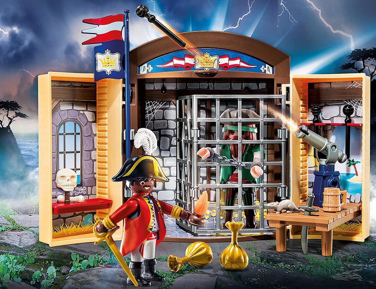 Плеймобіл пірати 70506 Коробка з пригодами Playmobil Pirate Adventure Play Box