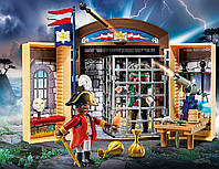 Плеймобил пираты 70506 Коробка с приключениями Playmobil Pirate Adventure Play Box