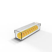 Бокс для макарунів на 1 рядок 60х60х200 мм закритий ACRY Акрил 2 мм