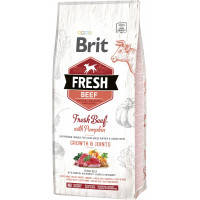 Сухий корм для собак Brit Fresh Beef\/Pumpkin Puppy Large 12 кг (8595602530755)