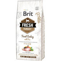 Сухий корм для собак Brit Fresh Turkey\/Pea Light Fit and Slim Adult 12 кг (8595602530793)